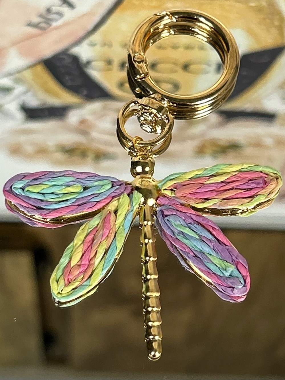 Pick 1‼️ Dragonfly Keychain/Bag Charm 😍